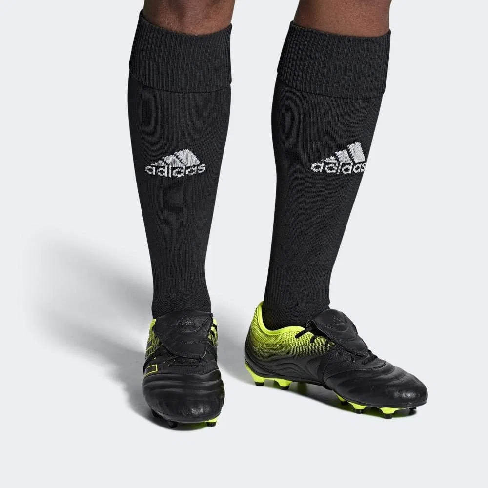 Мужские кроссовки Adidas Copa Gloro 19.2 Firm Ground, Black Core Black Core Black Solar Yellow Core Black Core Black Solar Yellow — фото 2