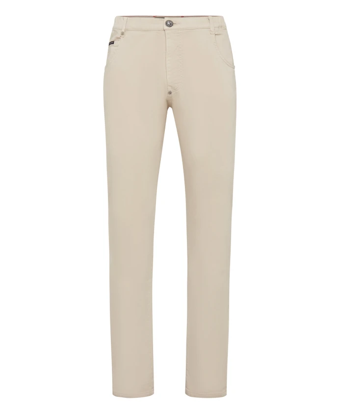 

Культовые джинсы Plein Philipp Plein, бежевый