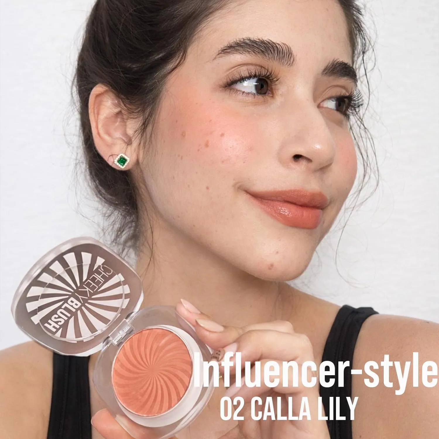 Палетка матовых румян «Cheeky Blush Makeup Palette 02 Calla Lily» от TINTARK Tintark, Pink — фото 4