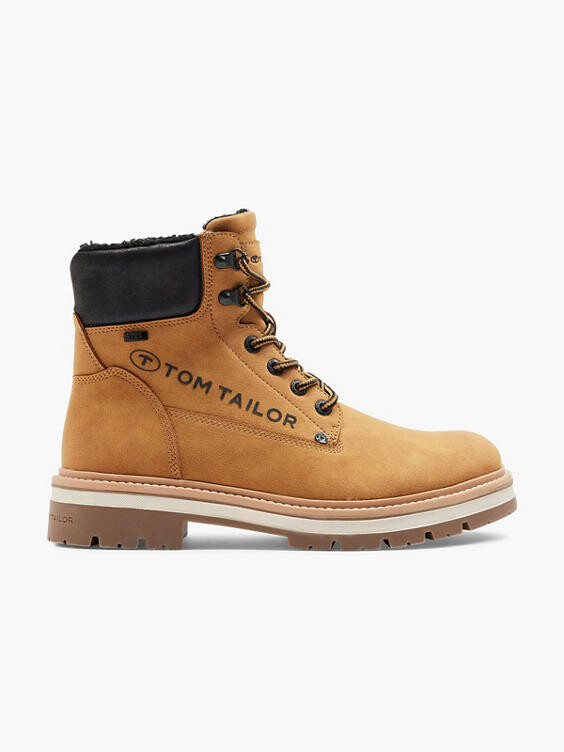 

Ботинки на шнуровке Tom Tailor, коричневый