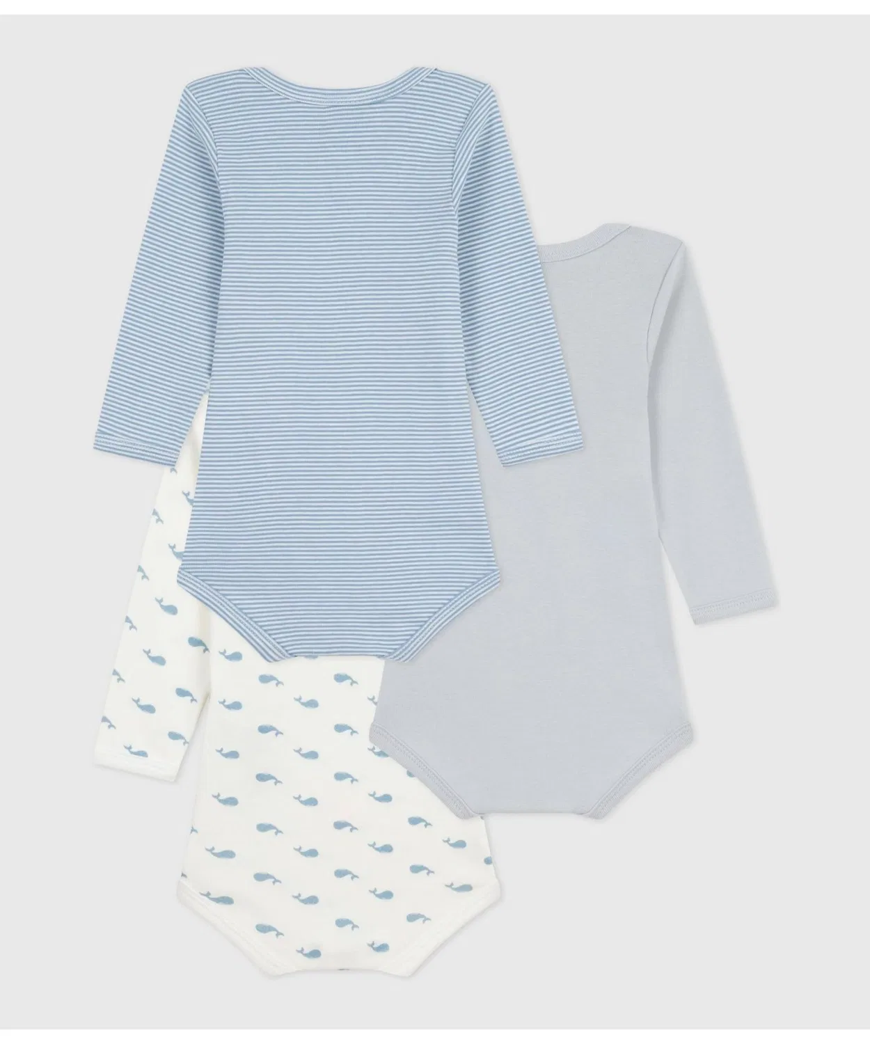 Комплект из 3 боди с длинным рукавом, Organic Cotton, 100% хлопок — фото 2