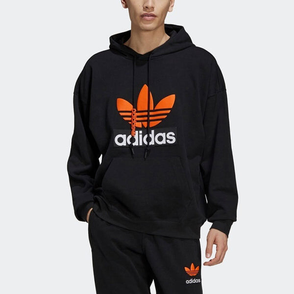Толстовка adidas originals Big Trfl Logo Men's Black, черный — фото 3
