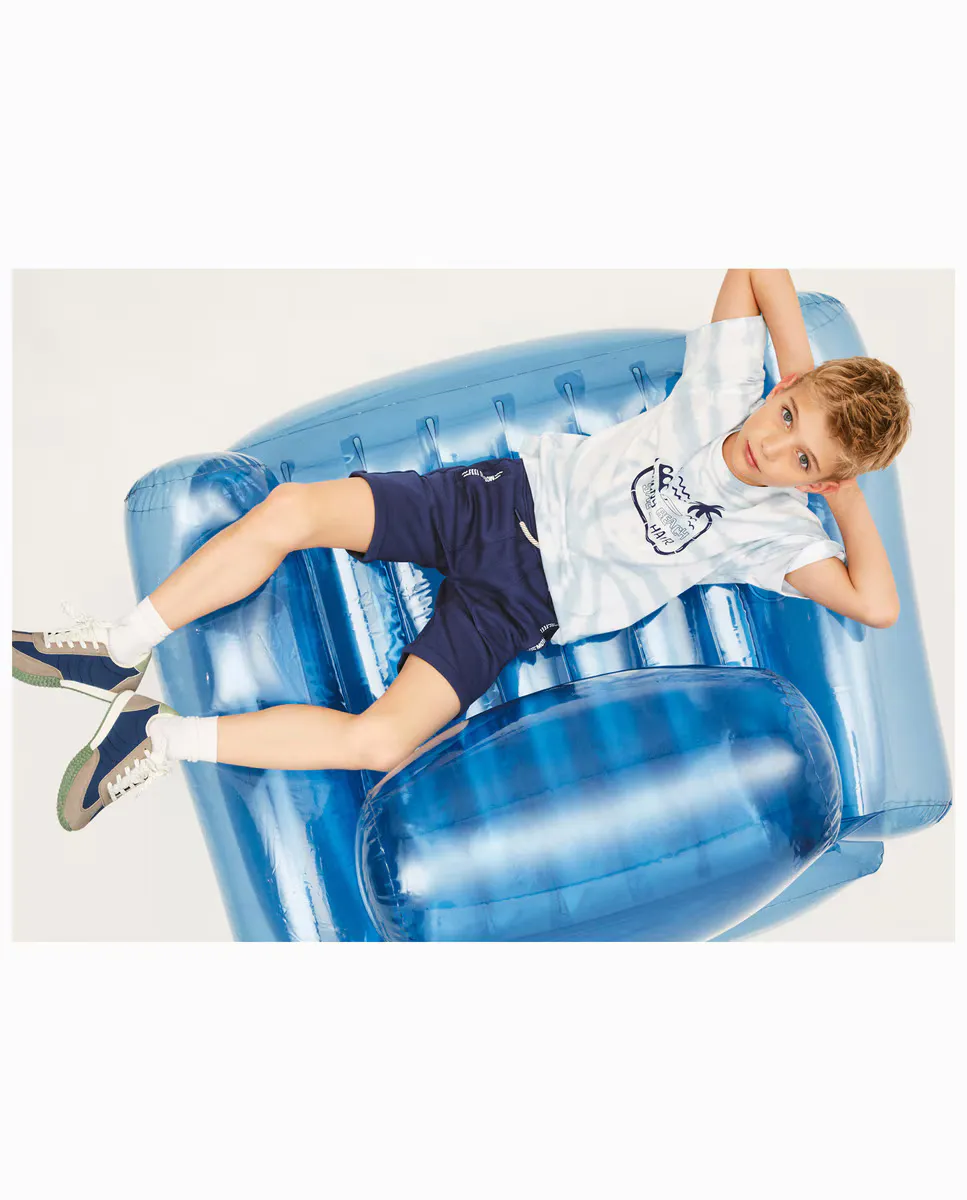 

Флисовые шорты-бермуды для мальчиков Kids El Corte Inglés, индиго