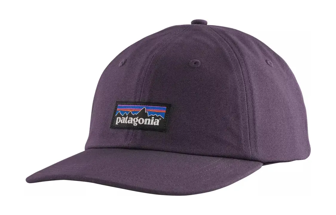 

Patagonia Органическая хлопковая бейсболка унисекс фиолетовая, Purple