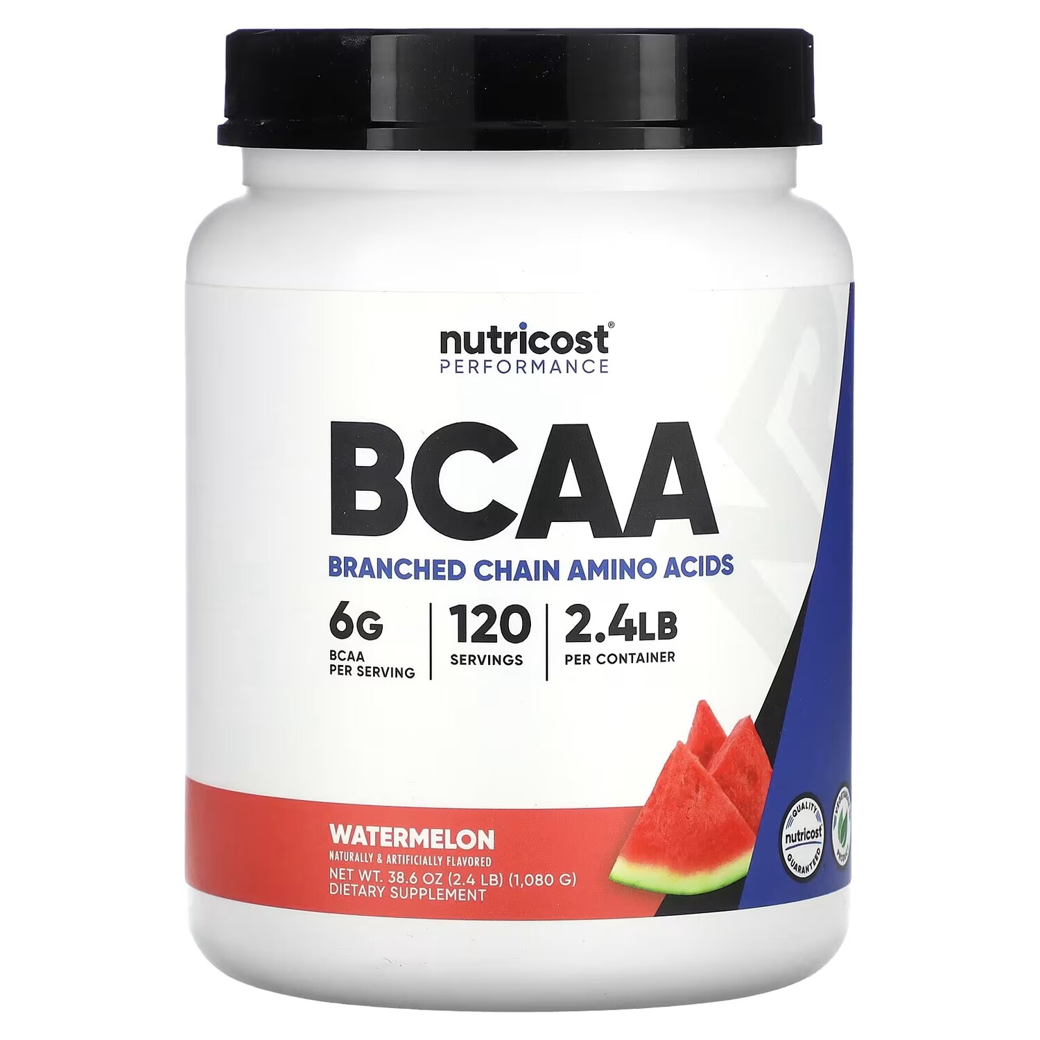 

Добавка Nutricost Performance BCAA арбуз, 1080 г