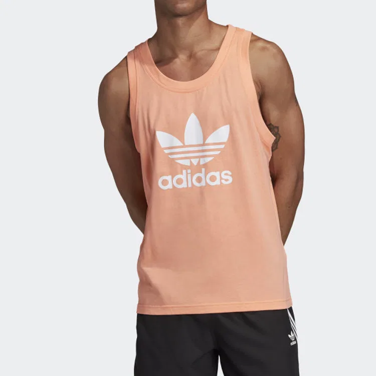 Майка Adidas Originals Trefoil Coral Powder — фото 3