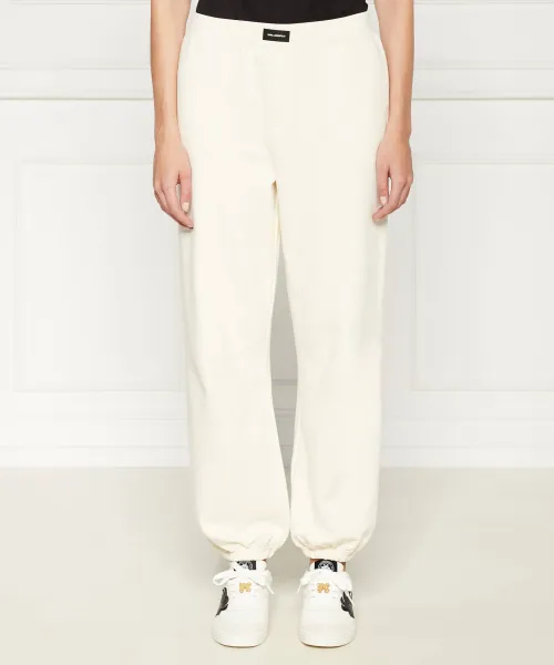 

Спортивные штаны Regular fit Karl Lagerfeld, бежевый