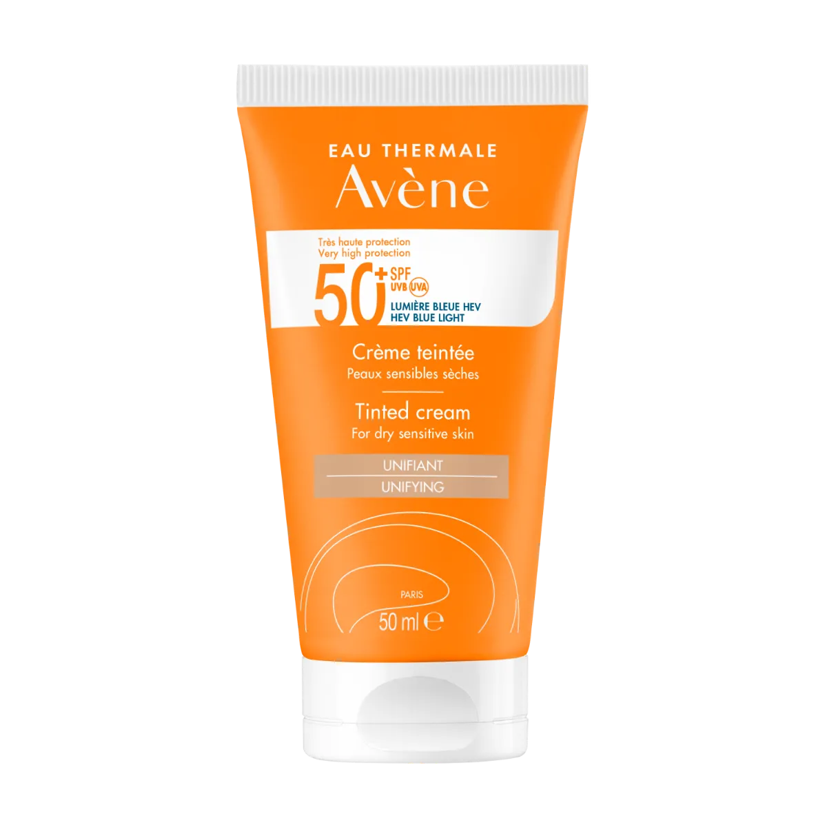 

Avène Solaire Цветной крем SPF 50+ 50 мл Солнцезащитный крем Avene
