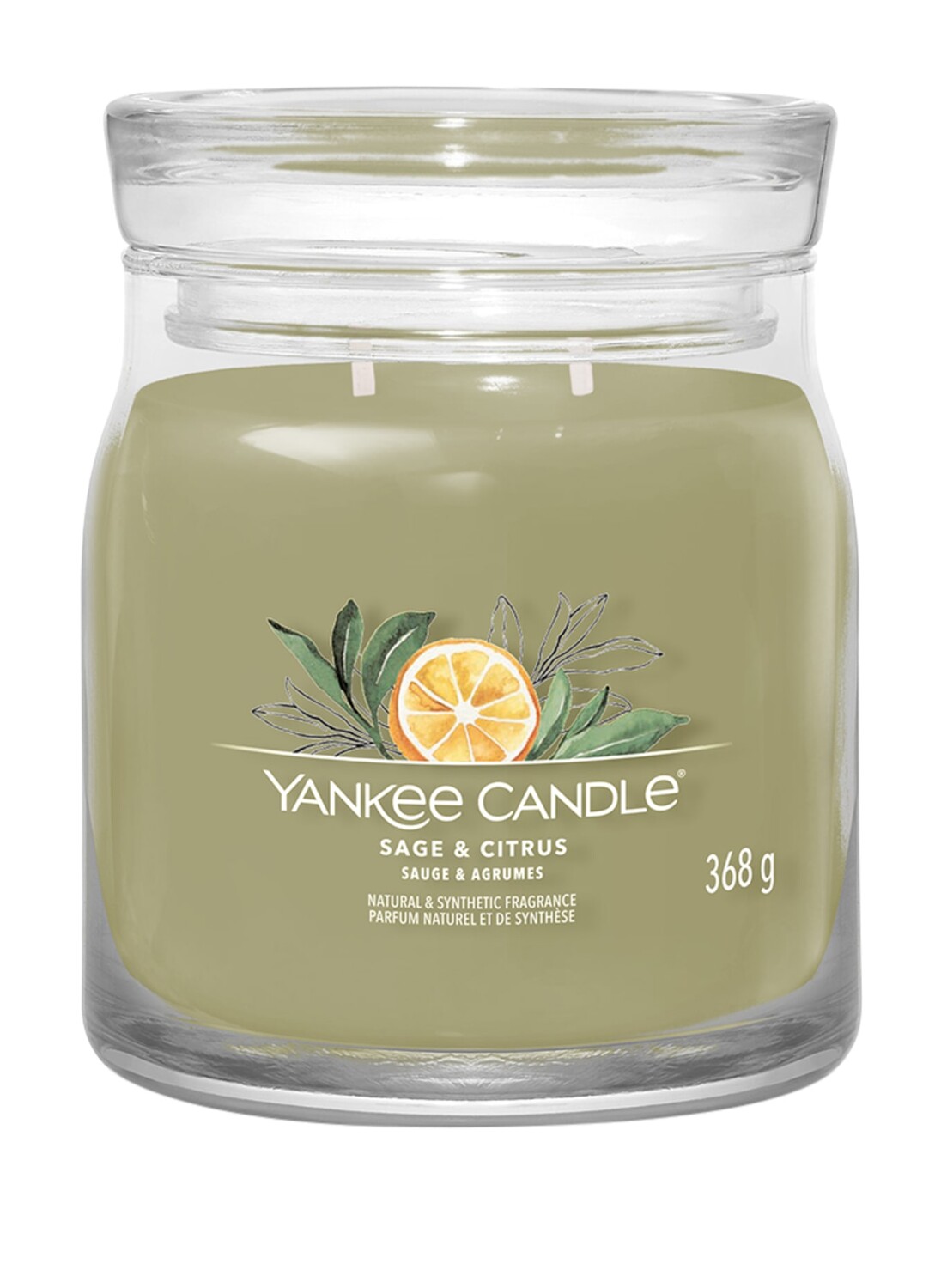 

Ароматическая свеча Yankee Candle SAGE & CITRUS