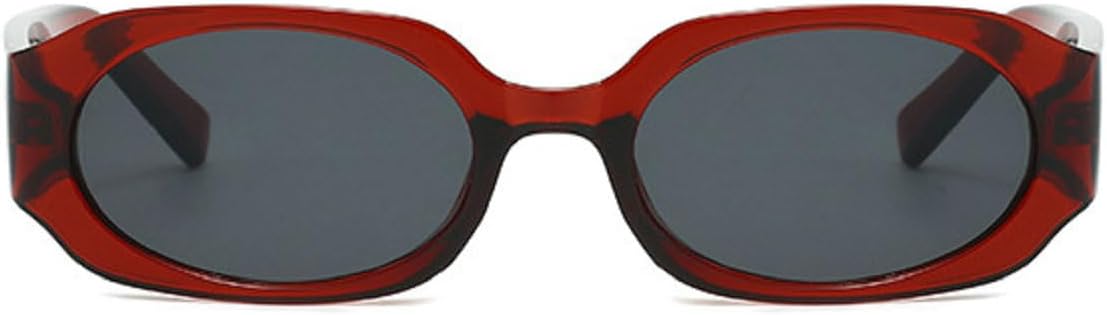 

Модные маленькие квадратные женские солнцезащитные очки в стиле ретро с заклепками, мужские сине-зеленые солнцезащитные очки с защитой от УФ-излучения UV400 279 Melrose, Red