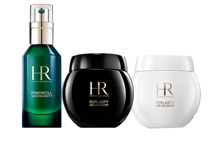 HELENA RUBINSTEIN Зеленый Vase Black White Bandage набор для ухода за кожей успокаивающий, увлажняющий и восстанавливающий набор из 3 штук — фото 2