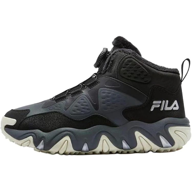 Утепленные ботинки mid top SEASON FSW для детей FILA KIDS, Black/Shadow Black Gray-FBD