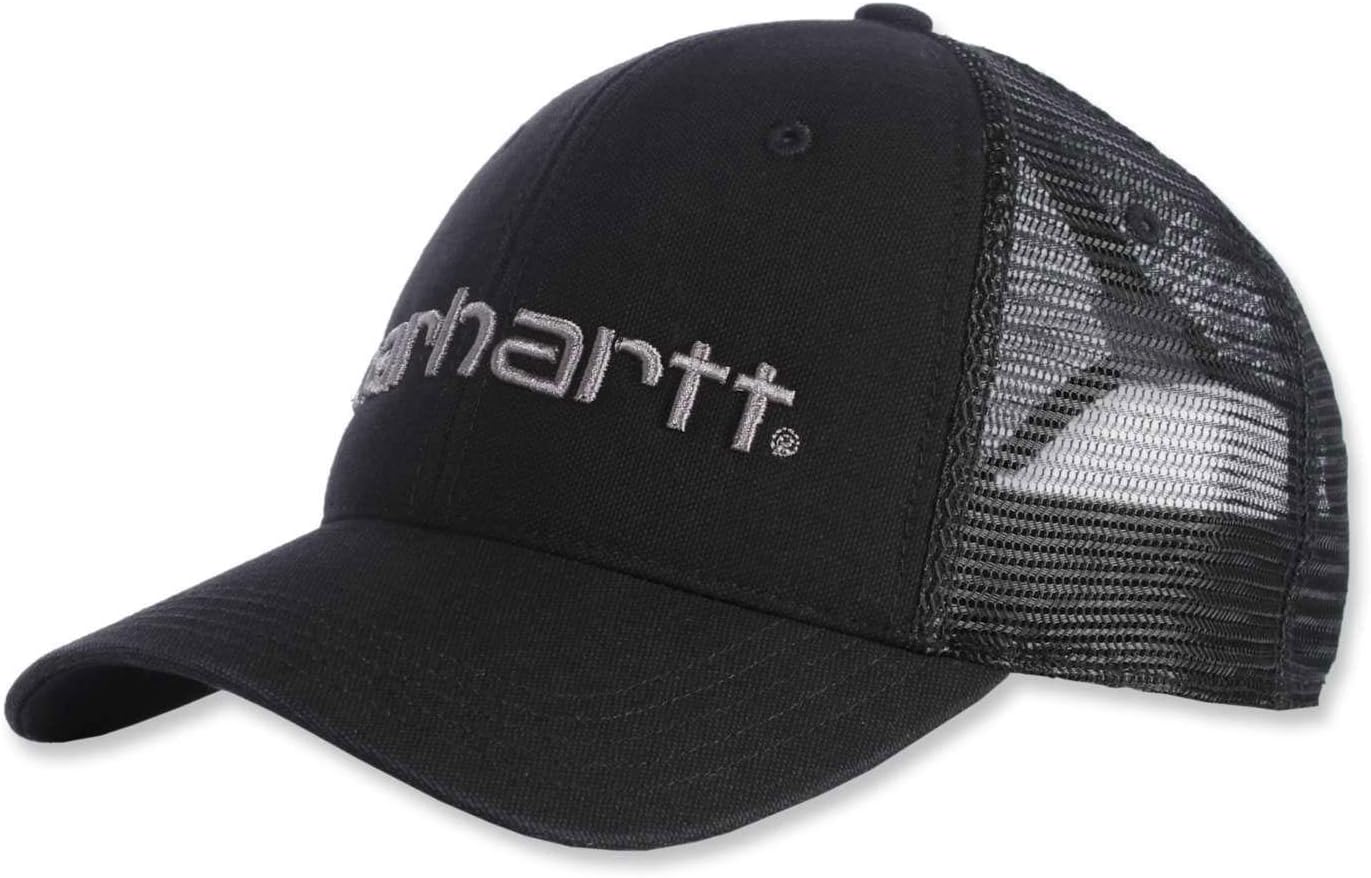 

Carhartt мужская кепка с сетчатой спинкой и логотипом, Black