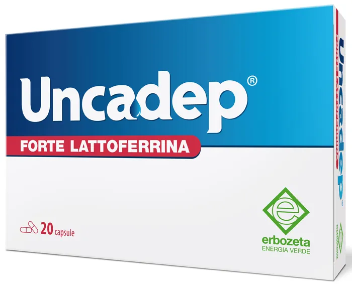 

Erbozeta Uncadep Forte Lactoferrin 20 капсул для поддержки иммунной защиты