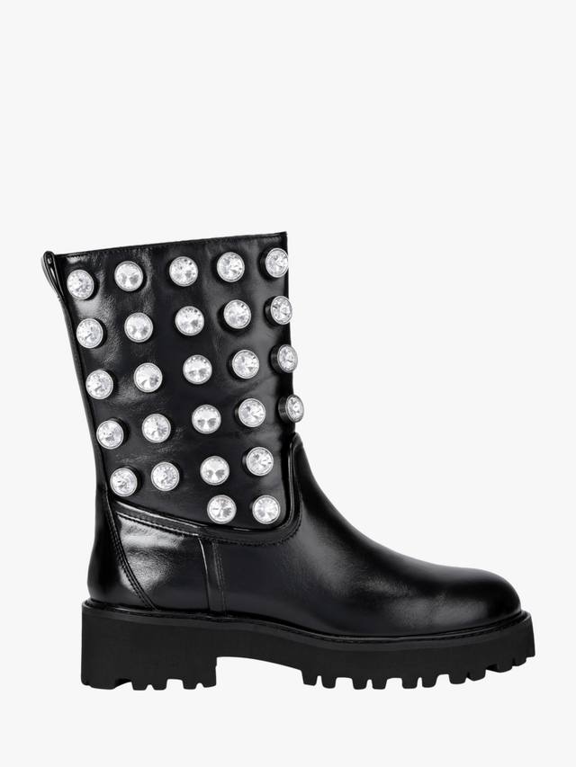 Кожаные ботинки Octavia с шипами Kurt Geiger London, Black