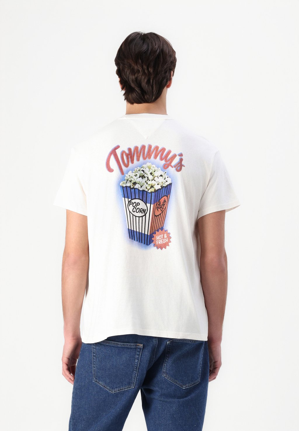 

Футболка с принтом NOVELTY TEE Tommy Jeans, белый