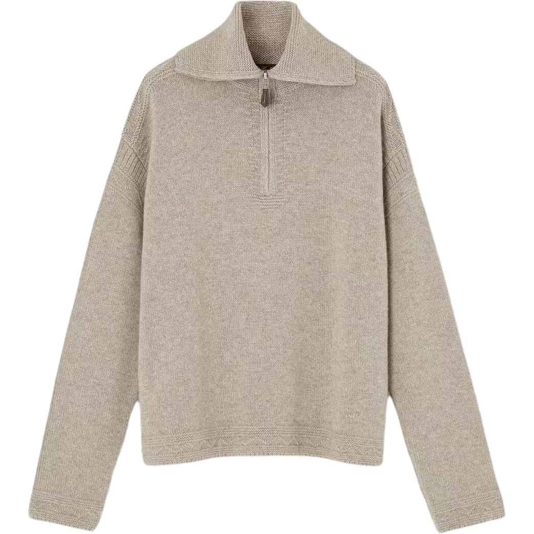 

FW25 Кашемировый свитер женский Loro Piana, бежевый