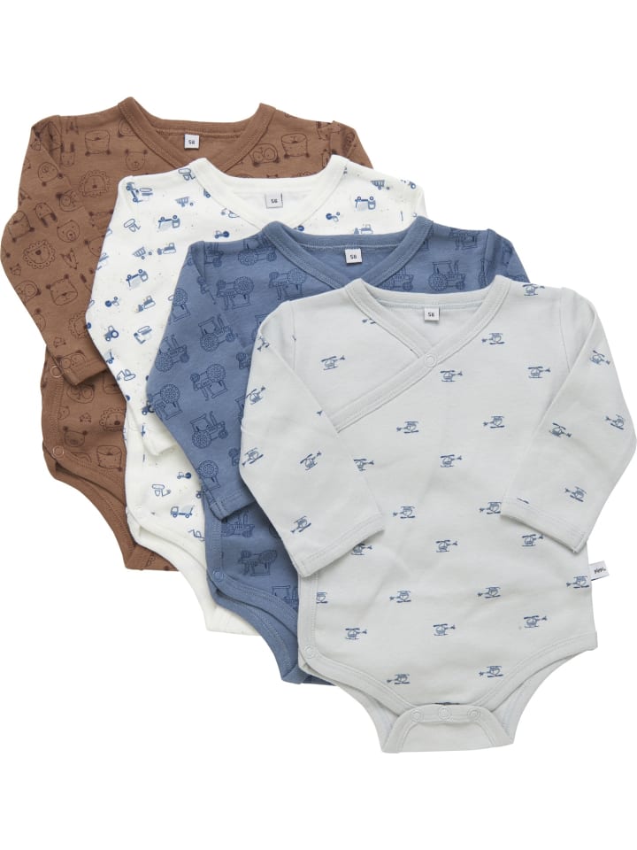 

Pippi Babywear Детский боди с длинными рукавами, разноцветный