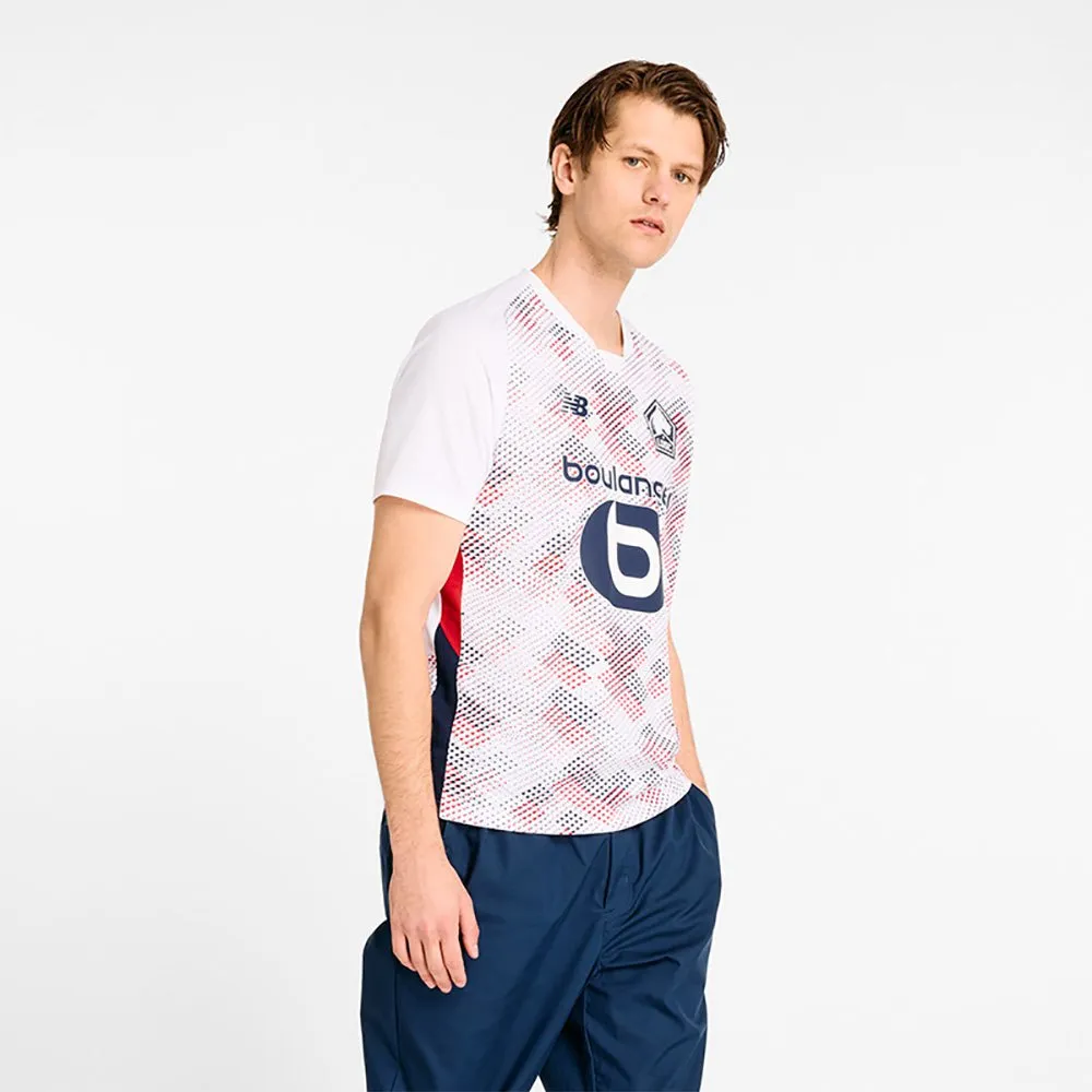 

Футболка с коротким рукавом New Balance LOSC Lille 24/25 Away, белый