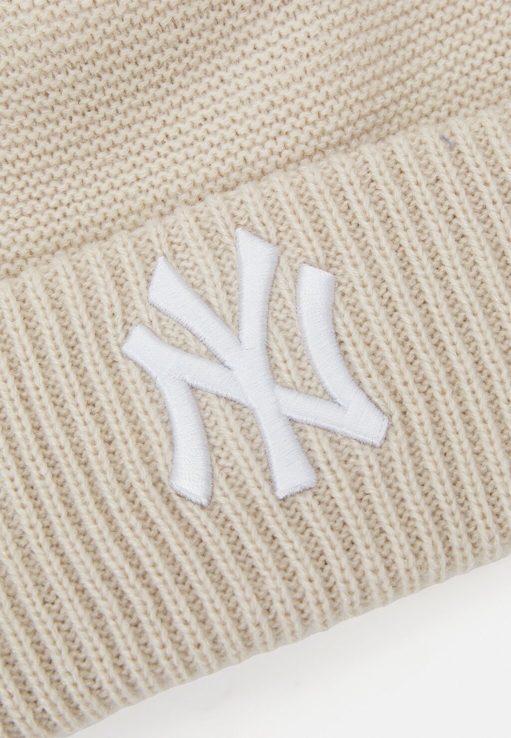 

Бейсболка FEMALE DOUBLE POM BEANIE New Era, бежевый