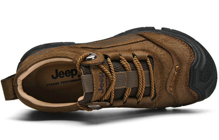 Кроссовки Jeep Casual Shoes Men Low-Top Khaki — фото 4