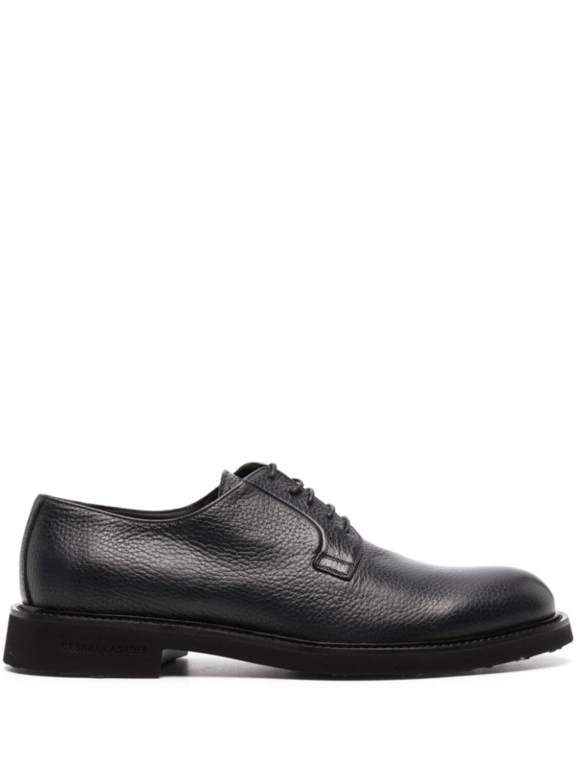 

Casadei Cervo leather derby shoes, синий