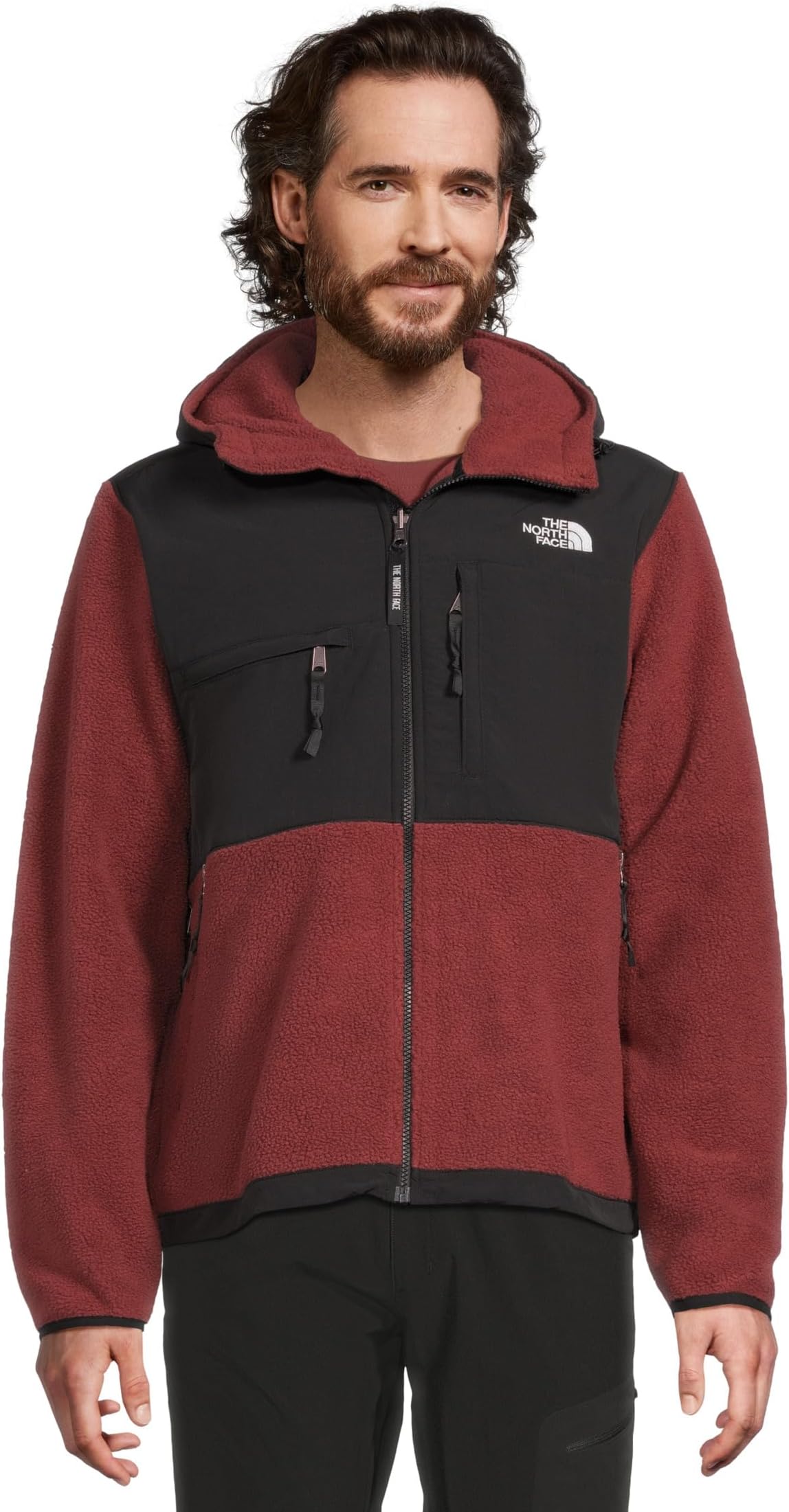 

Худи The North Face Retro Denali Hoodie, цвет Sumac/TNF Black