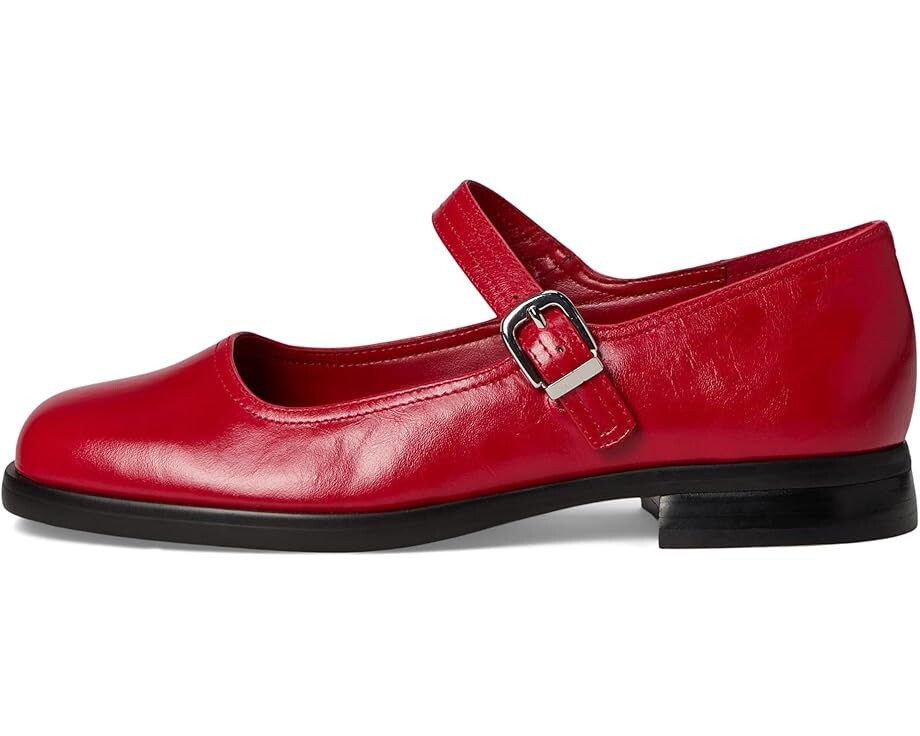 Туфли на плоской подошве Steve Madden Delancy, цвет Red Leather — фото 4