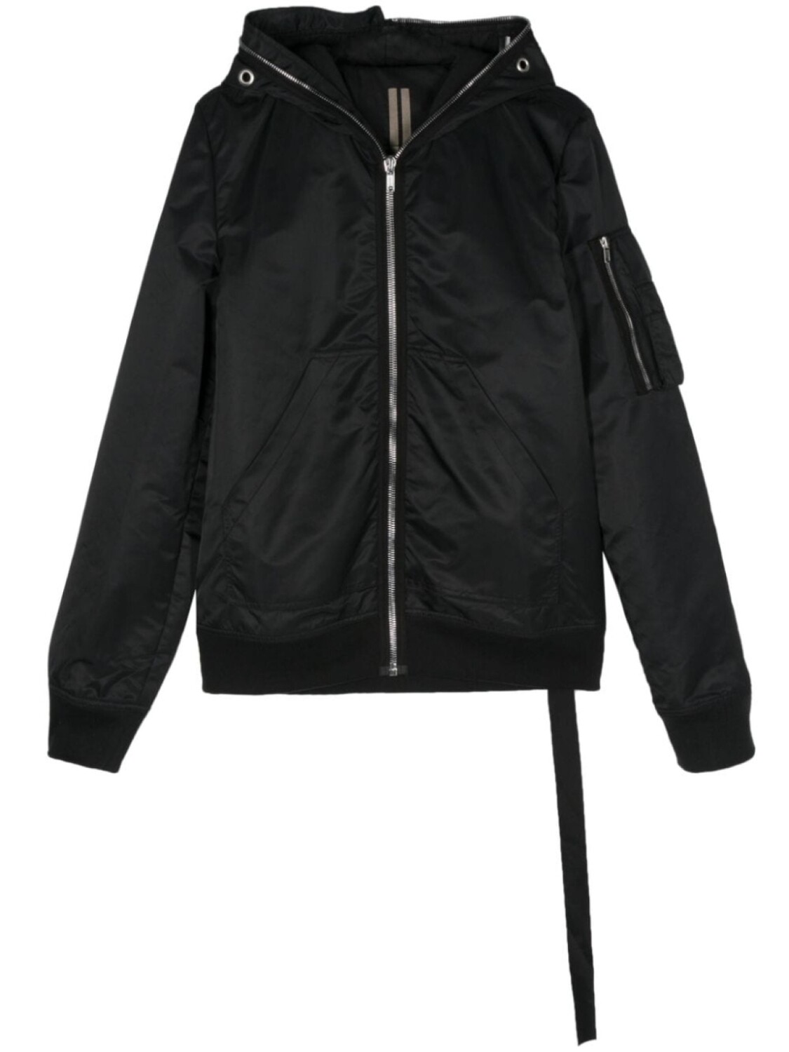 

Куртка с капюшоном и люверсами Rick Owens DRKSHDW, черный