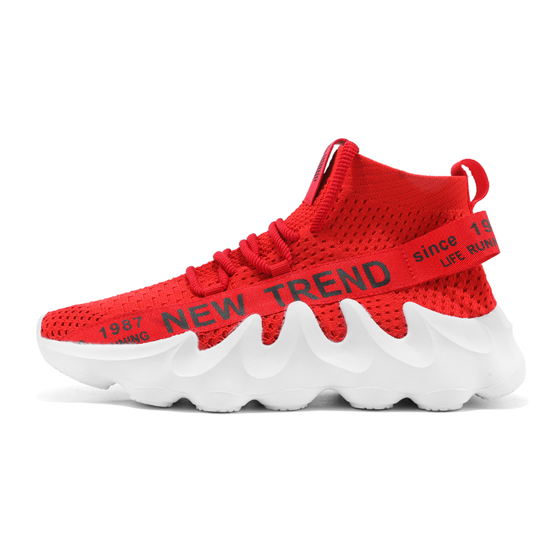 

Кроссовки High Top Fashion Trendy And Stylish, Versatile Men's Frank Mully, красный