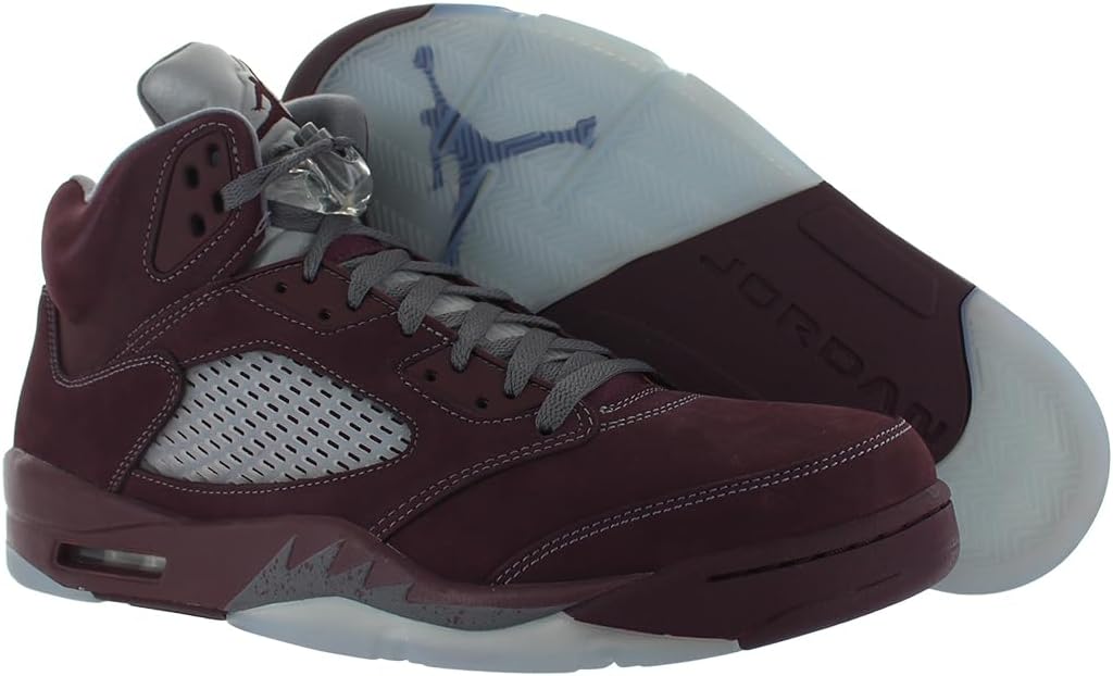 Мужские кроссовки Nike Air Jordan 5 Retro SE, бордовый — фото 4