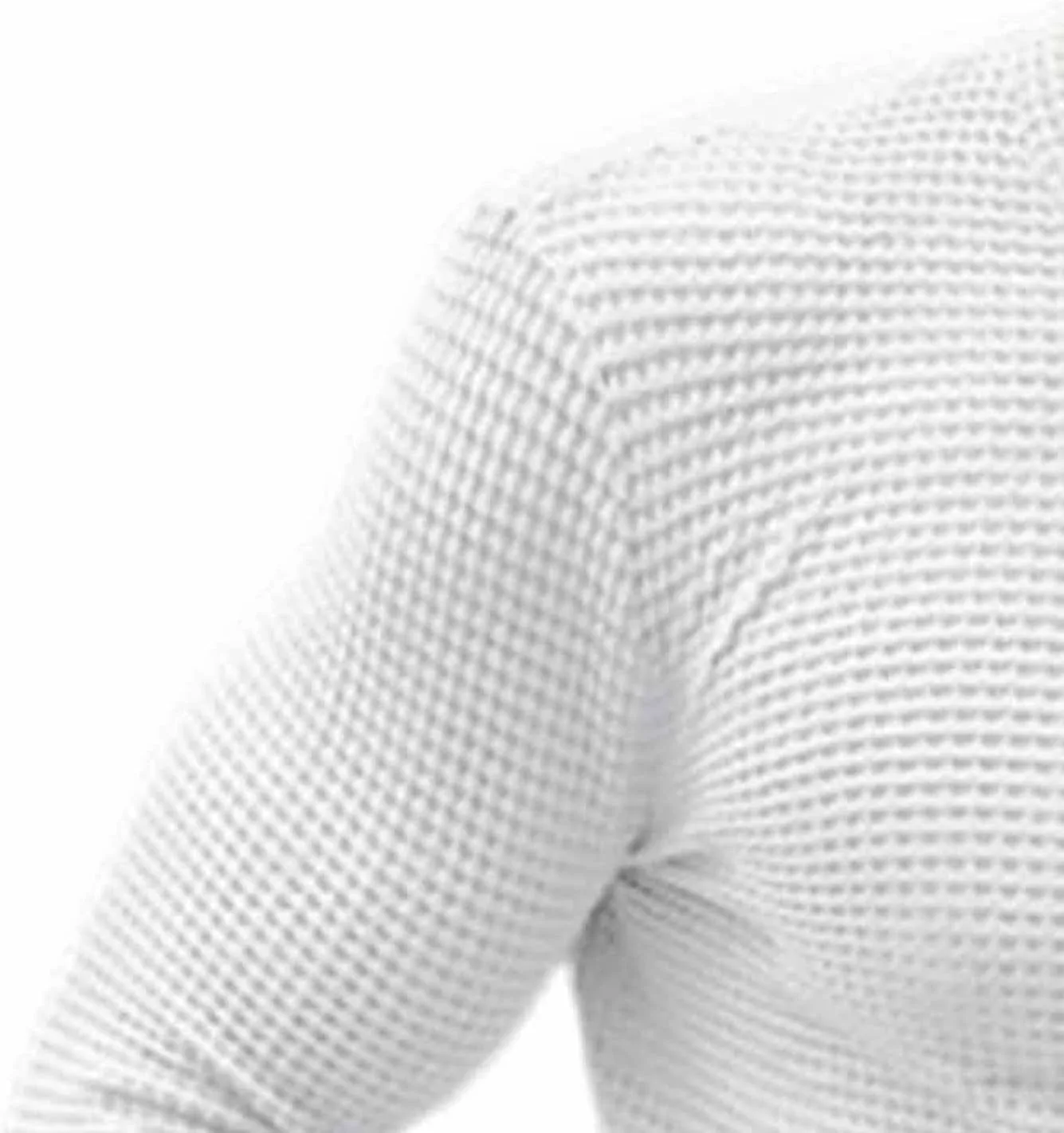 Футболка для мужчин Casual Slim Fit с длинным рукавом и круглым вырезом — фото 3