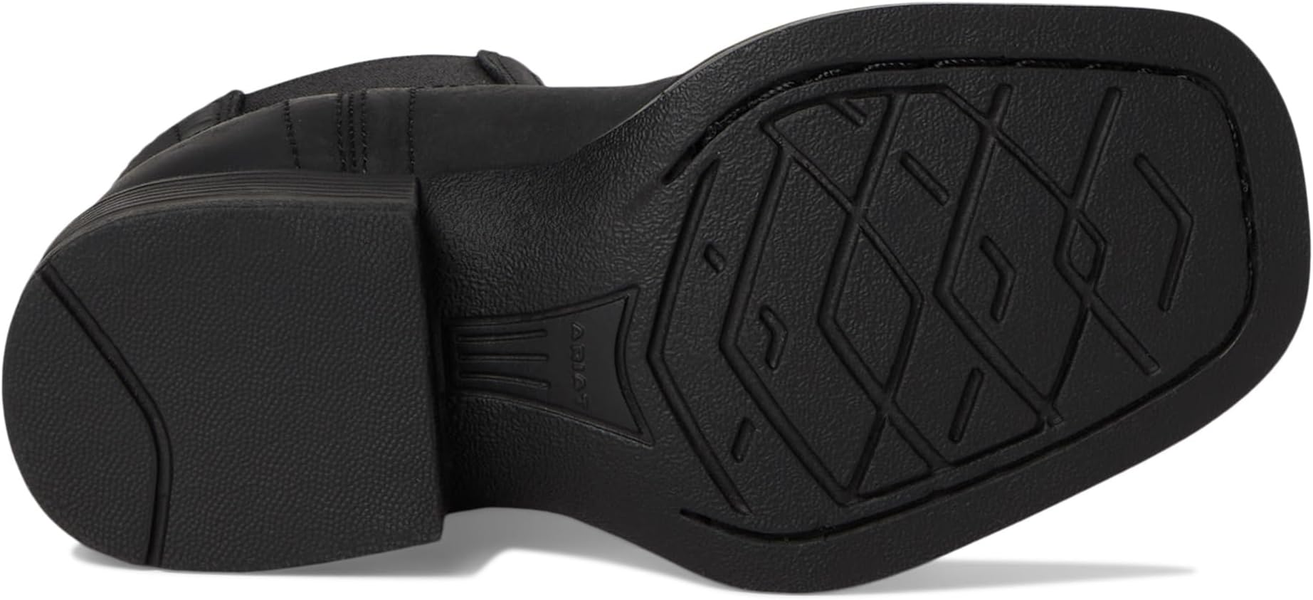 Ботинки Ariat Kids  Booker Chelsea Wide Square Toe Western Boots, Tricorn Black — фото 3