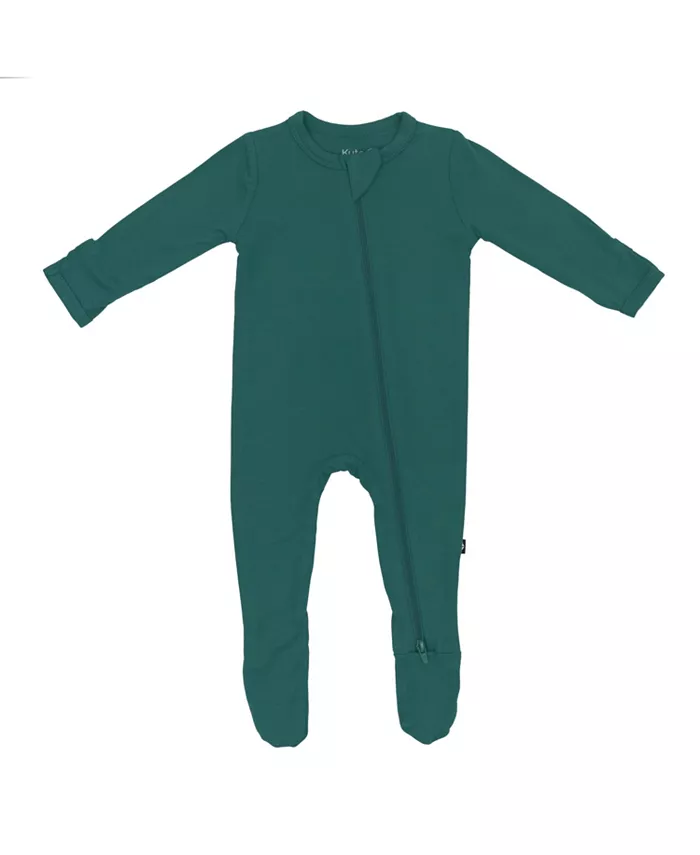 

Комбинезон для мальчиков с молнией Baby Boys Zippered Footie Kyte BABY, зеленый