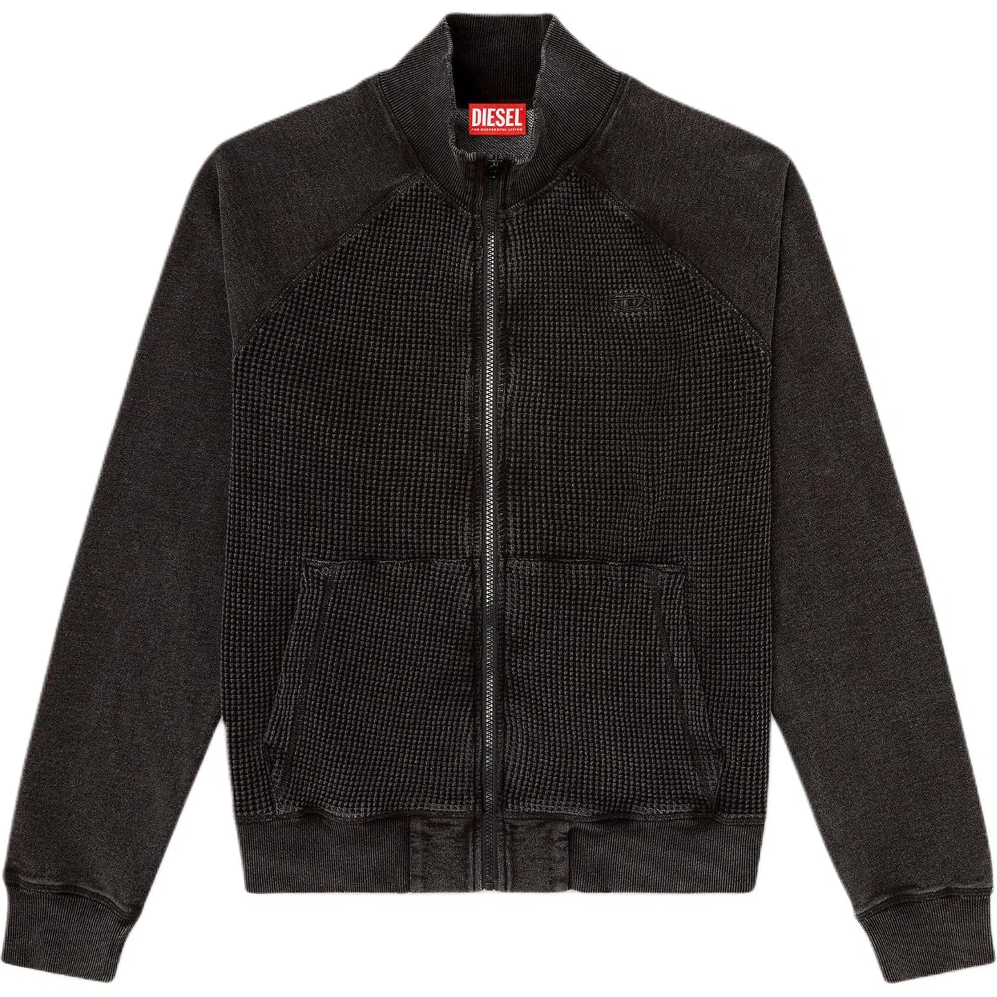 Куртка мужская SS26 S WAFY ZIP RAG DIESEL, Charcoal Gray