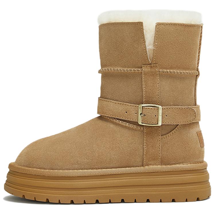 Зимние ботинки женские BASTO, Camel