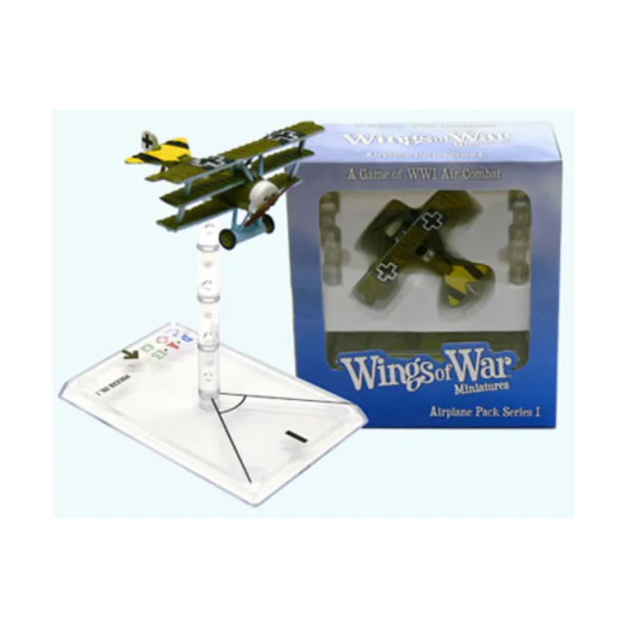 

Fokker DR I - Артур Ран, Германия, Wings of War - WWI Miniatures, Series I