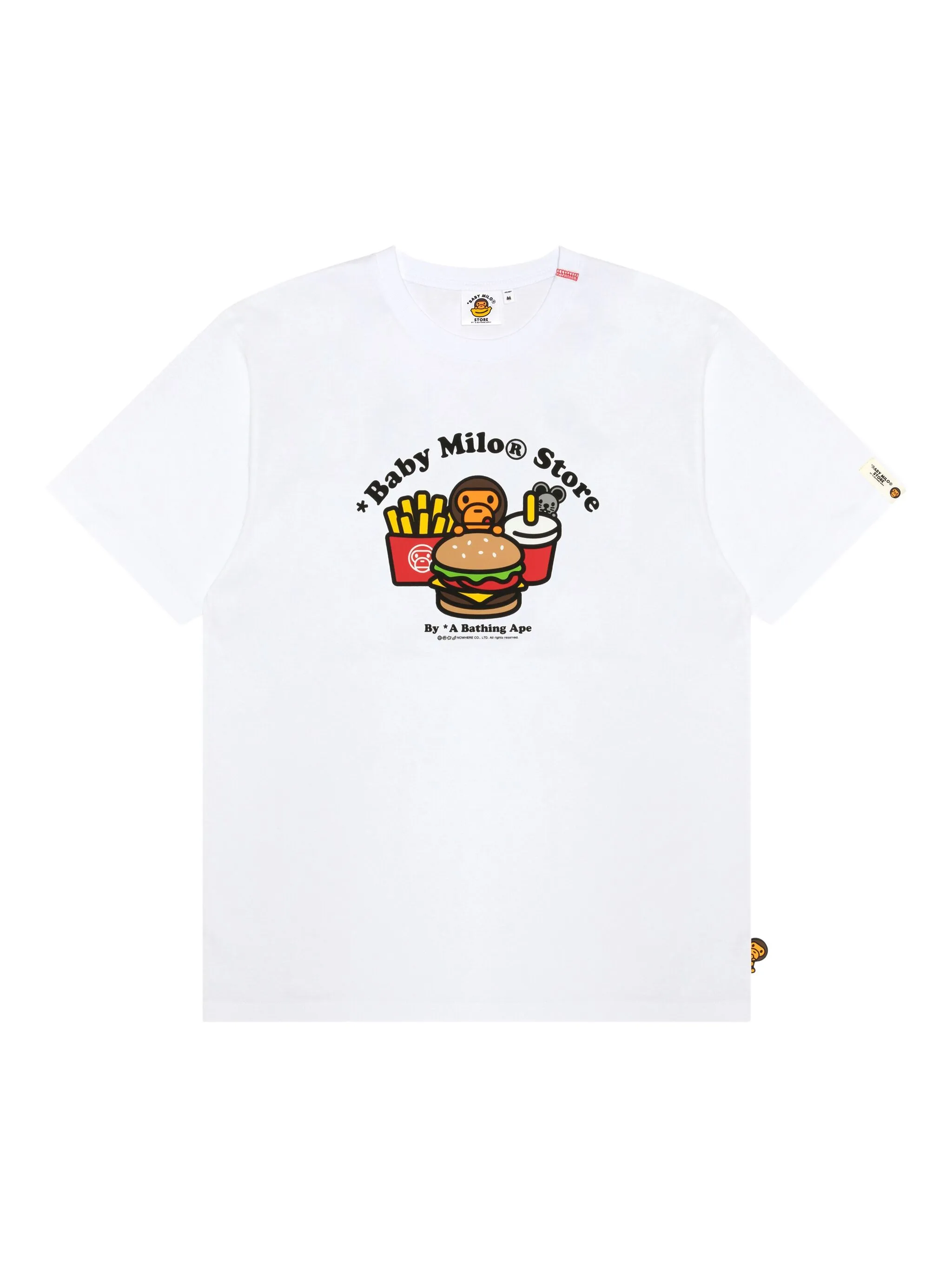 

Футболка Baby Milo Store Baby Milo Store By A Bathing Ape, белый