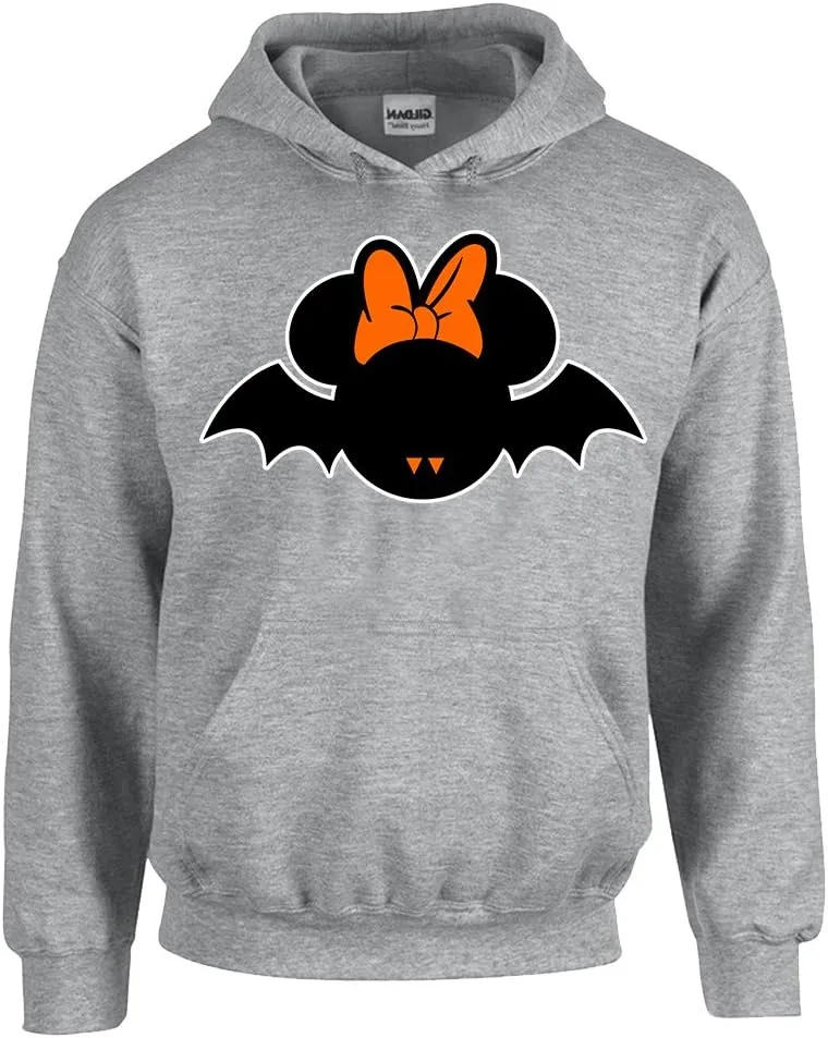 

Camalen Popular Halloween дизайн Minnie Bat унисекс худи