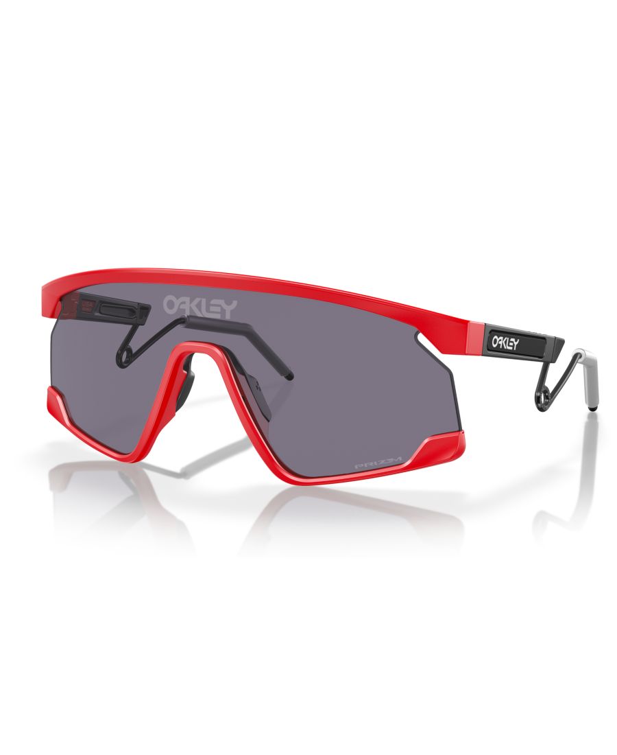 

Мужские металлические солнцезащитные очки BXTR, OO9237 Oakley, Matte Redline
