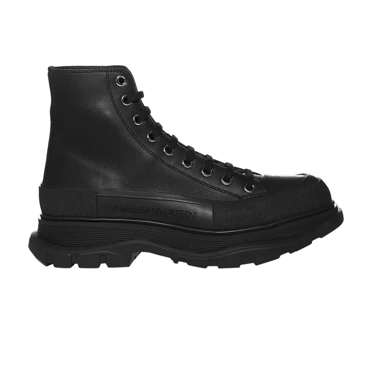 

Кроссовки Alexander McQueen Alexander McQueen Tread Slick High 'Black', черный