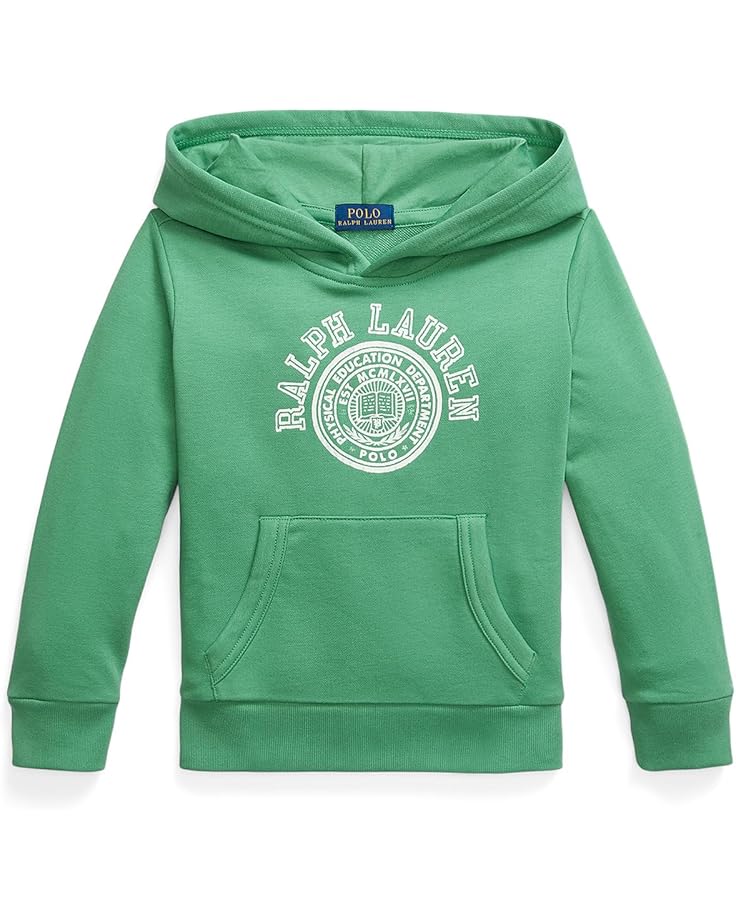 

Худи Polo Ralph Lauren Kids Logo French Terry Hoodie, цвет Raft Green