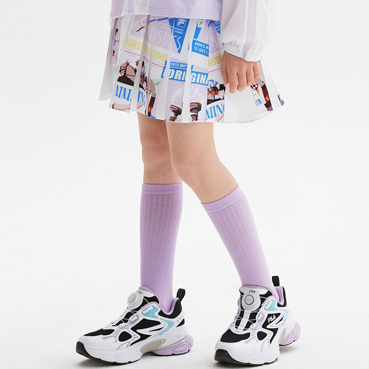 ФИЛА Детская Юбка FILA, цвет Allover Print — фото 4