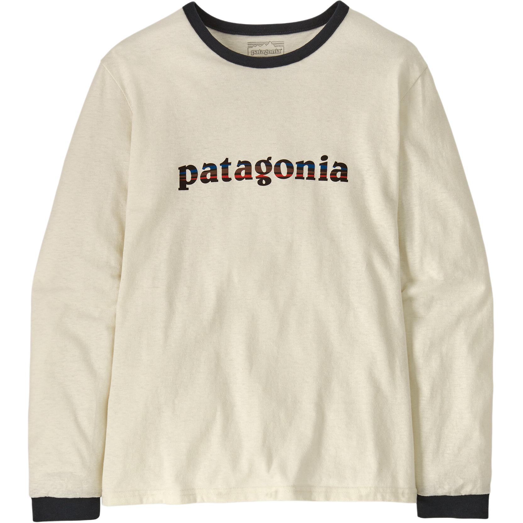 Обычная футболка женская Patagonia, фиолетовый — фото 2