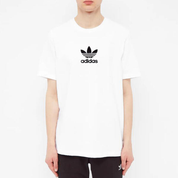 Футболка оригиналы жидкие adiclr prm логотип футболка Adidas, белый — фото 2