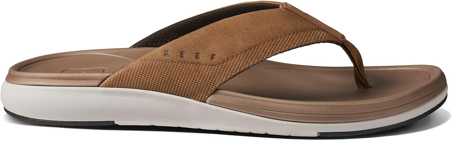 Мужские сандалии Reef Cushion Norte с мягкой подошвой, Tan — фото 4
