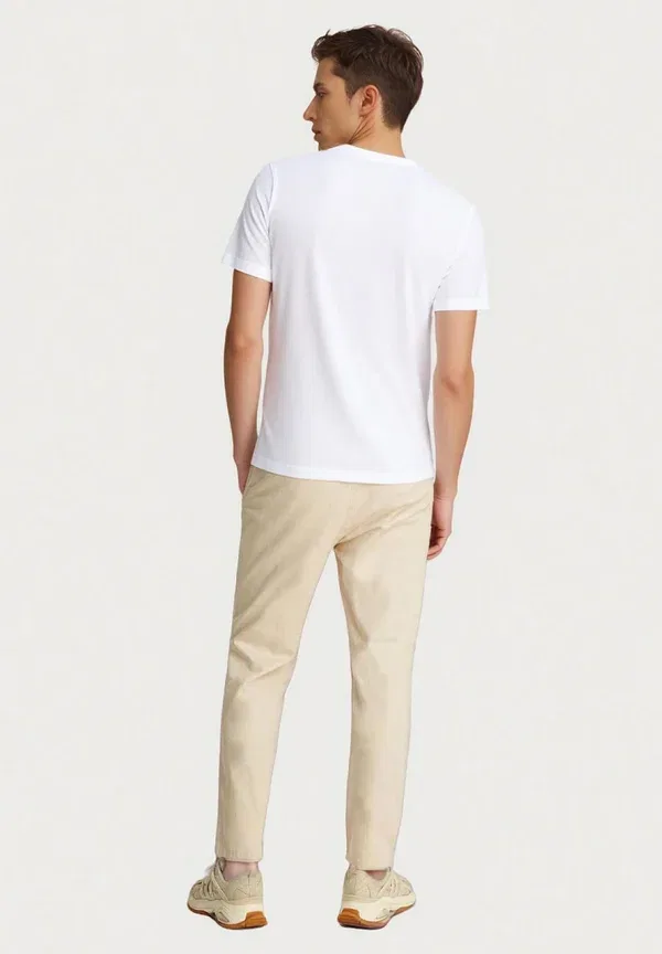 Футболка с коротким рукавом 5-pack basic U.S. Polo Assn, белый — фото 3
