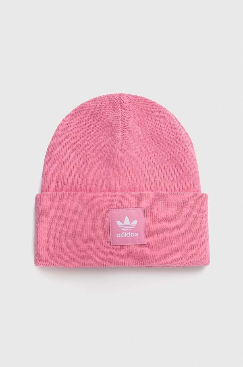 

Шапка adidas Originals, розовый