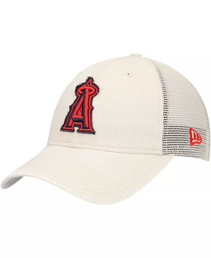 

Мужская регулируемая кепка дальнобойщика Stone Los Angeles Angels Game Day 9TWENTY New Era, мультиколор
