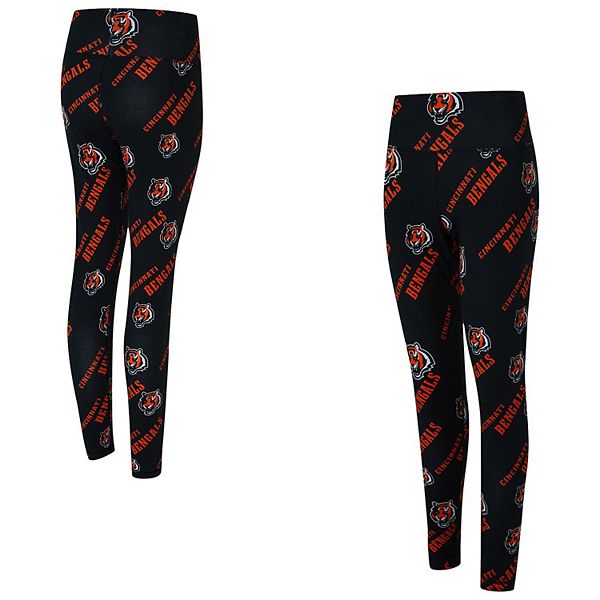 

Женские леггинсы concepts sport black cincinnati bengals mosaic allover print Unbranded